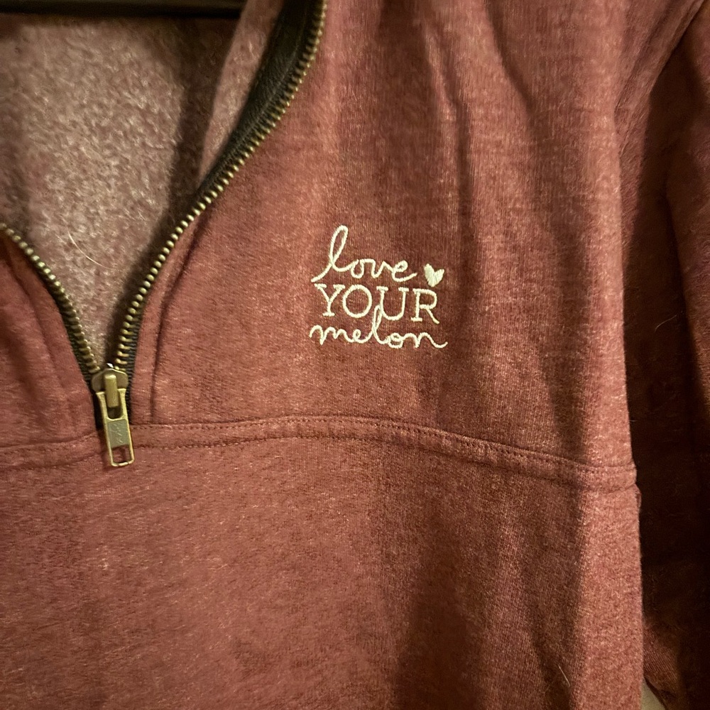 Love Your Melon Maroon sweatshirt - Picture 1 of 3